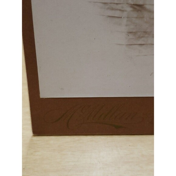 Antique Cabinet Card Baby Infant c1880s McMillan Photographer Springfield MO - Picture 5 of 11